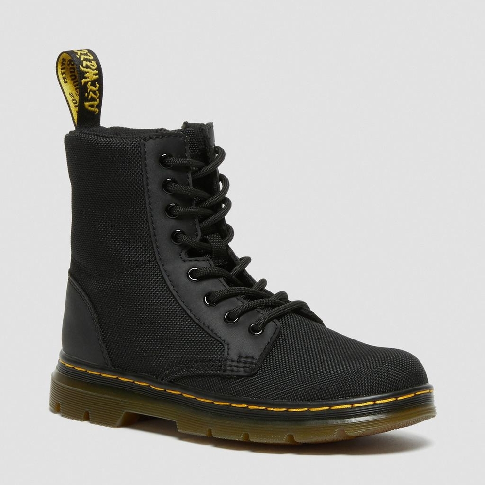 Dr Martens Combs Junior Poly Casual Boots